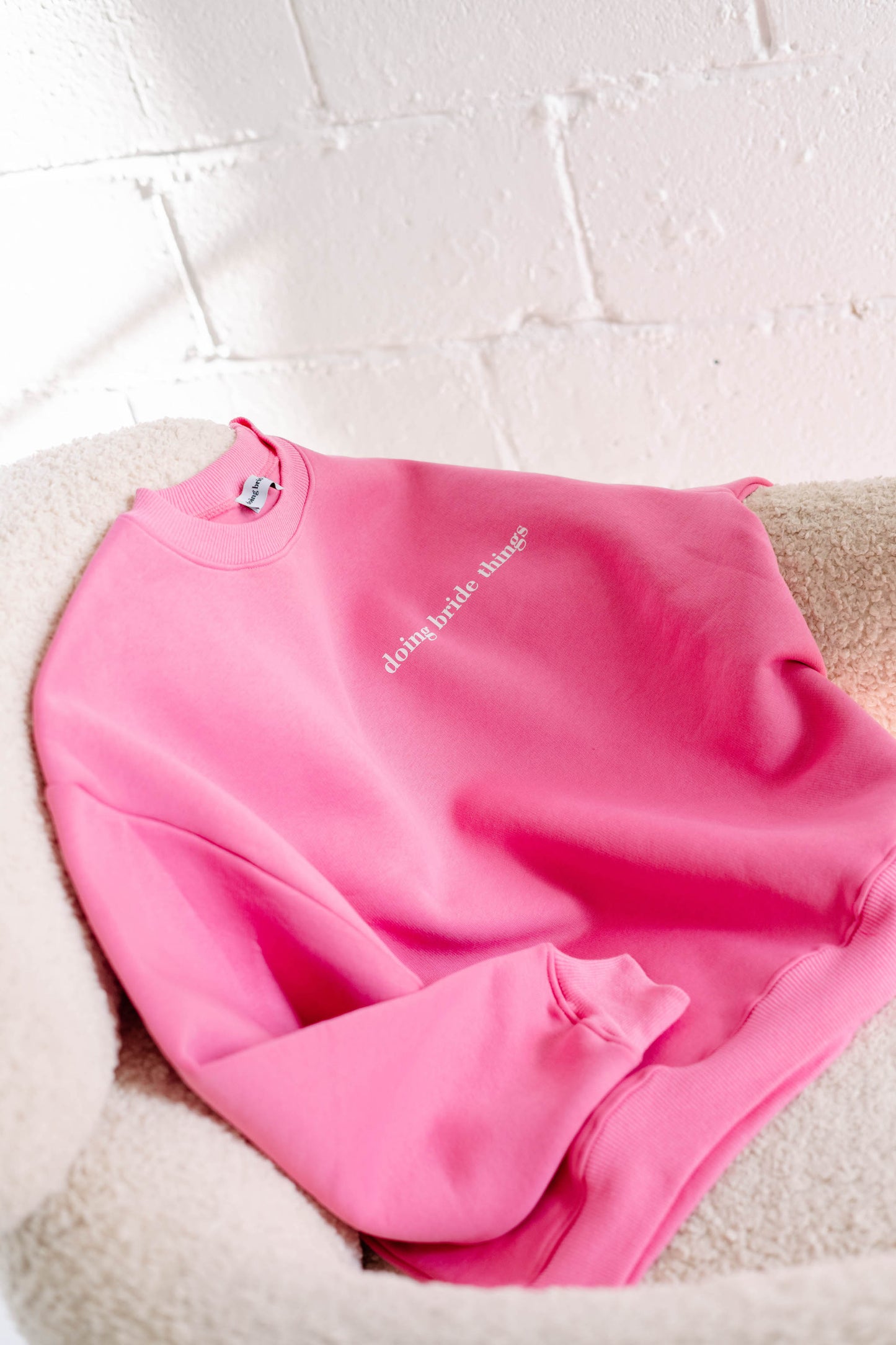 Barbie Pink Crewneck Sweater